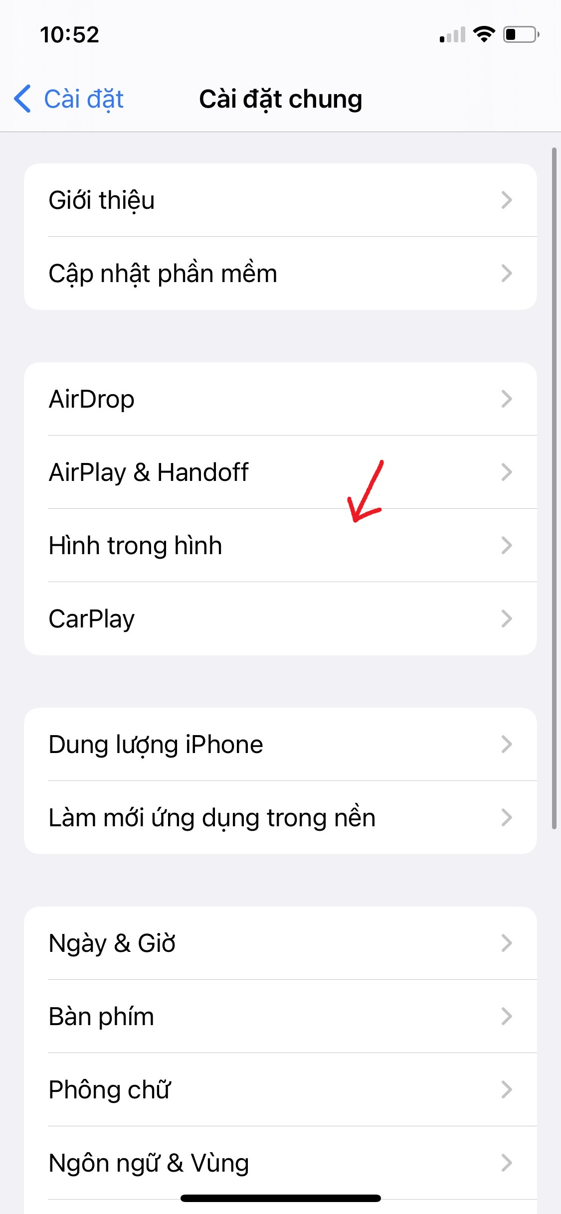 Hướng dẫn cách tắt tính năng Picture ing Picture trên iPhone