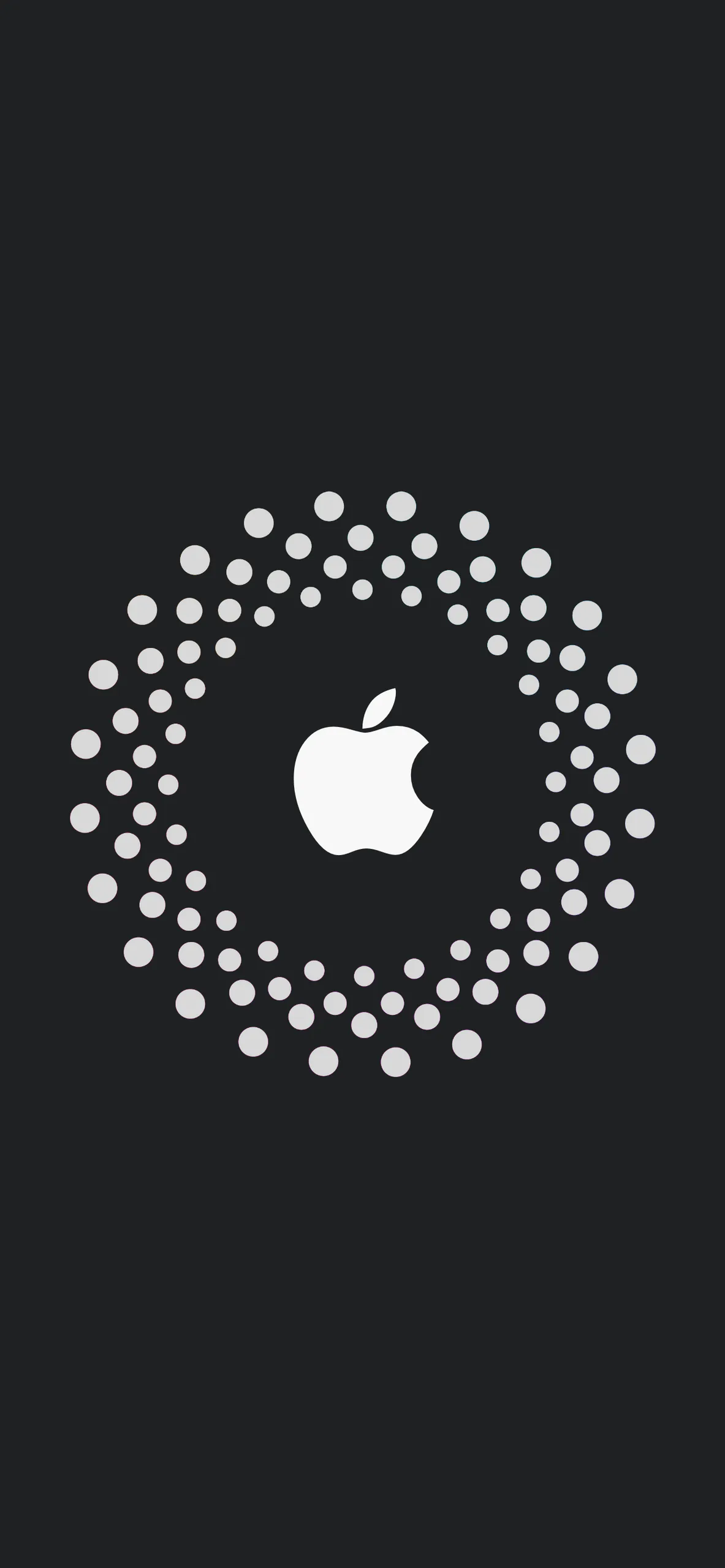 Hình nền iPhone đẹp và rực rỡ chủ đề về logo đăng nhập Apple ID