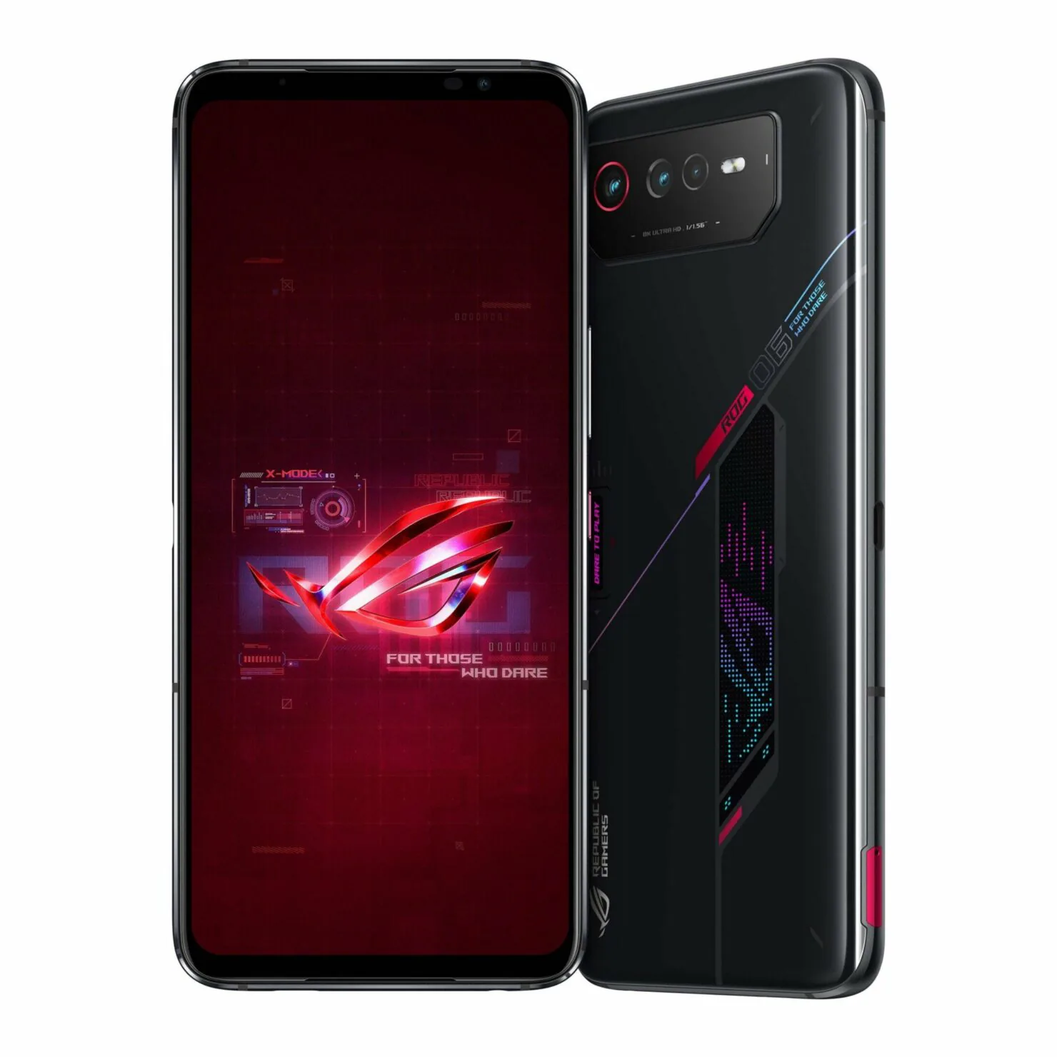 Lộ diện ảnh render mới của ASUS ROG Phone 6 với loạt thiết kế cực ấn tượng, phía mặt lưng có màn hình Matrix nữa