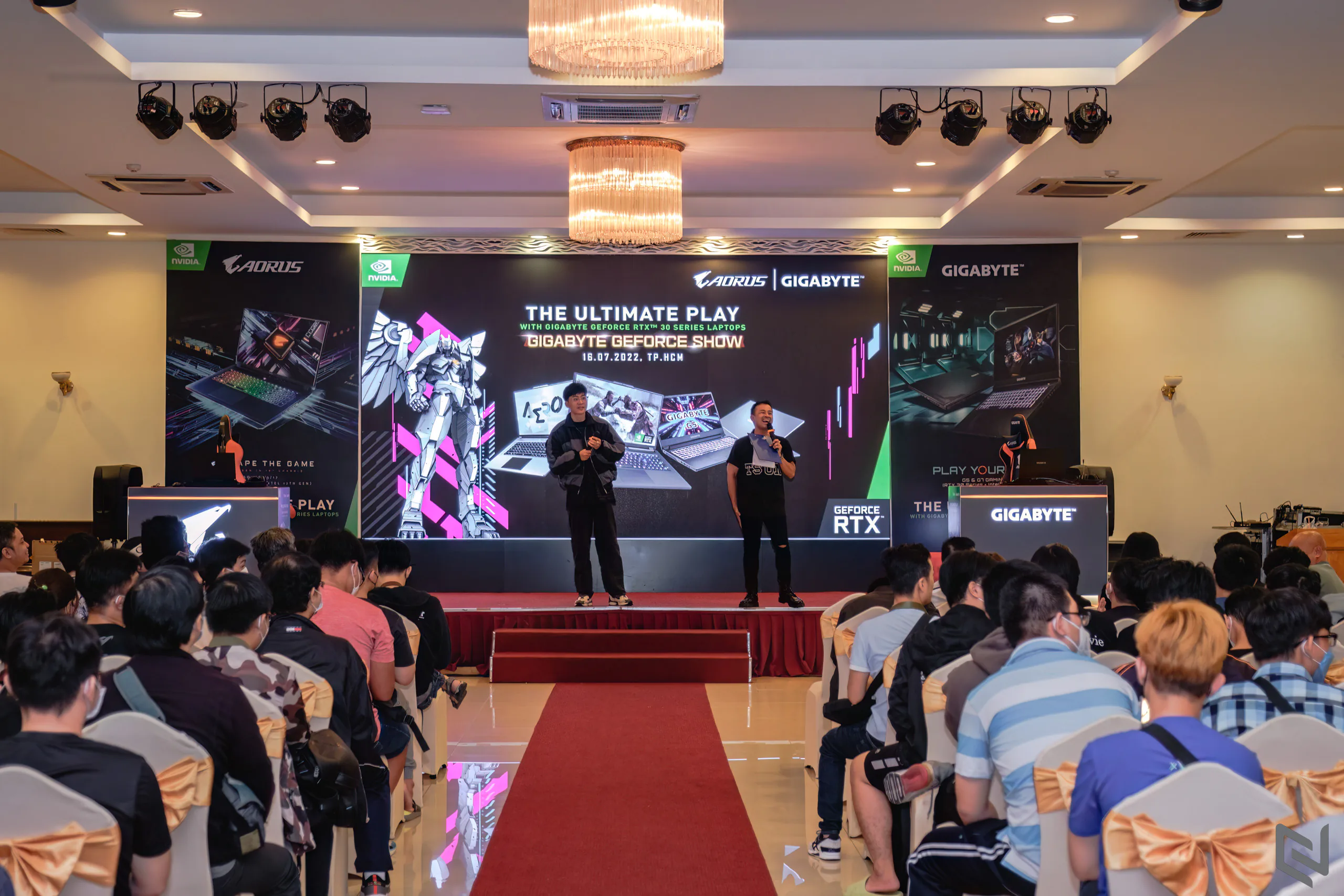 Một vòng Offline Event siêu khủng “GIGABYTE Geforce Show” tại TP. HCM