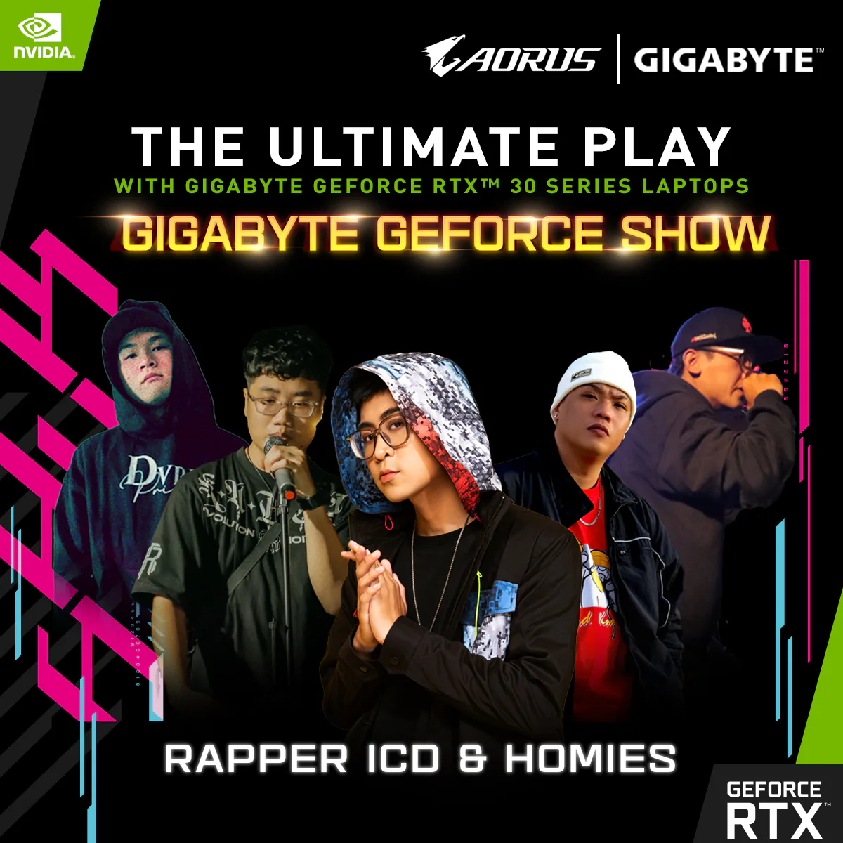 GIGABYTE tổ chức Offline Event siêu khủng "GIGABYTE Geforce Show" tại TP. HCM