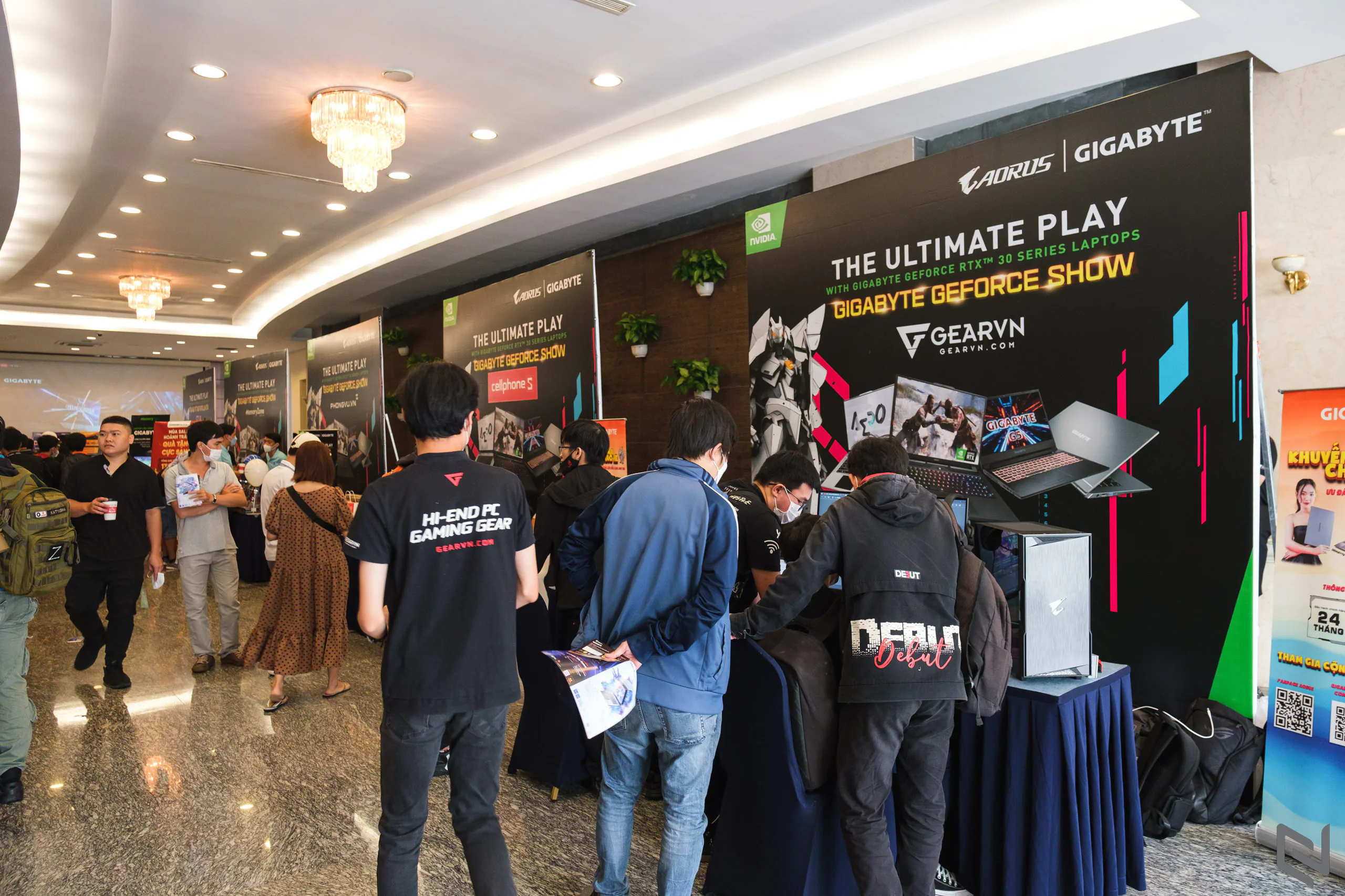 Một vòng Offline Event siêu khủng “GIGABYTE Geforce Show” tại TP. HCM