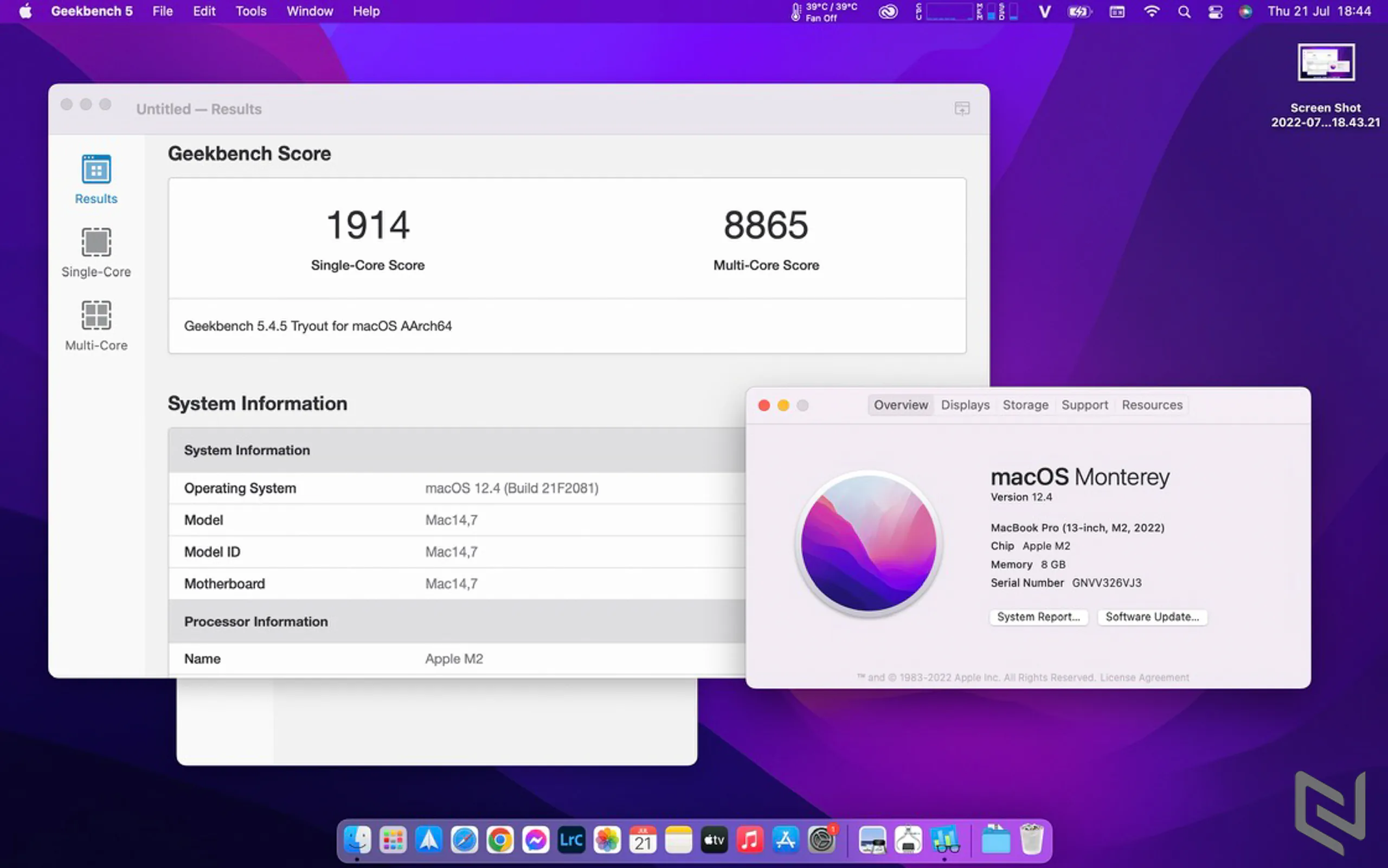 Đánh giá MacBook Pro M2 2022 bản 8GB/256GB: Chọn lựa ưu tiên hiệu năng