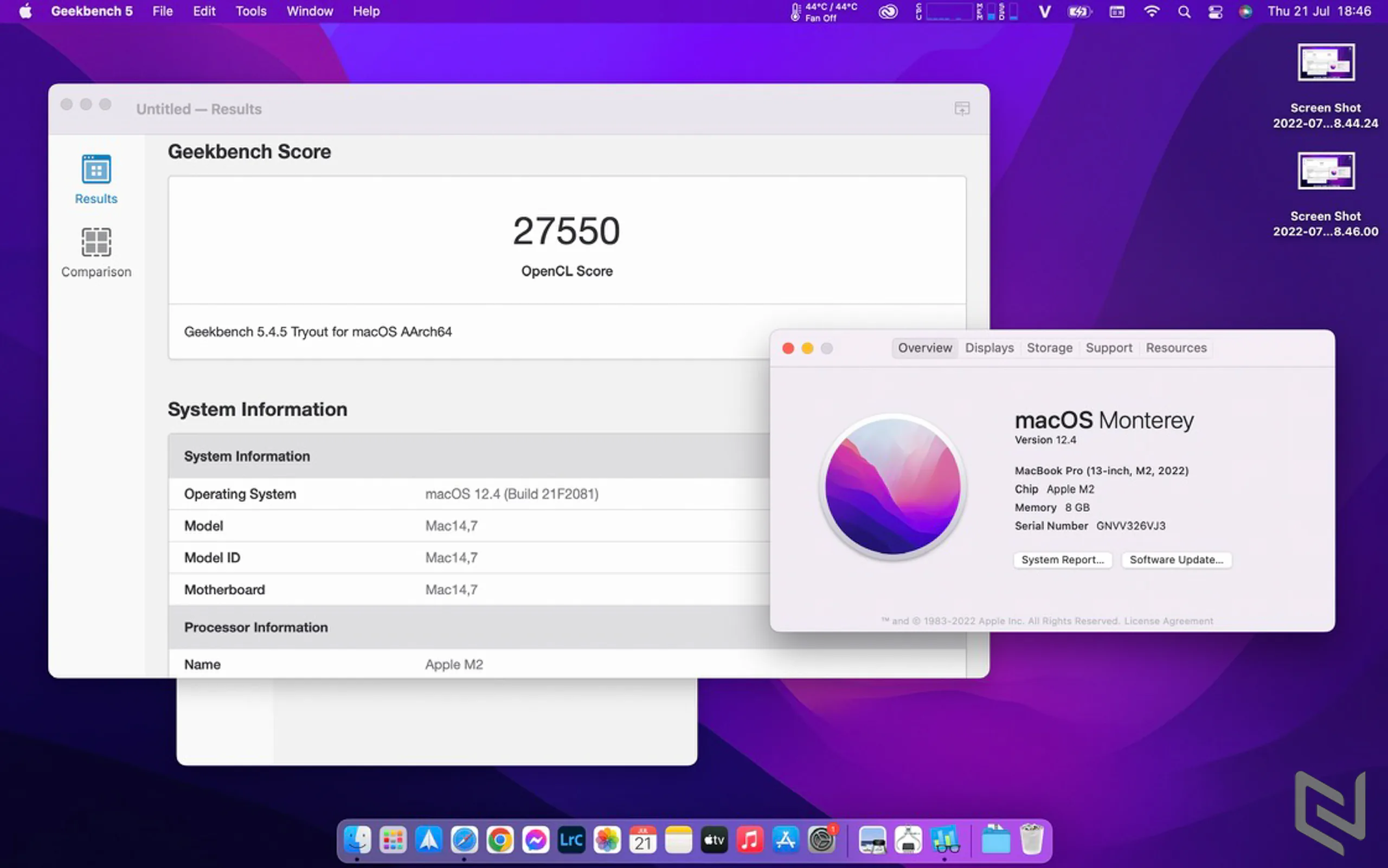 Đánh giá MacBook Pro M2 2022 bản 8GB/256GB: Chọn lựa ưu tiên hiệu năng