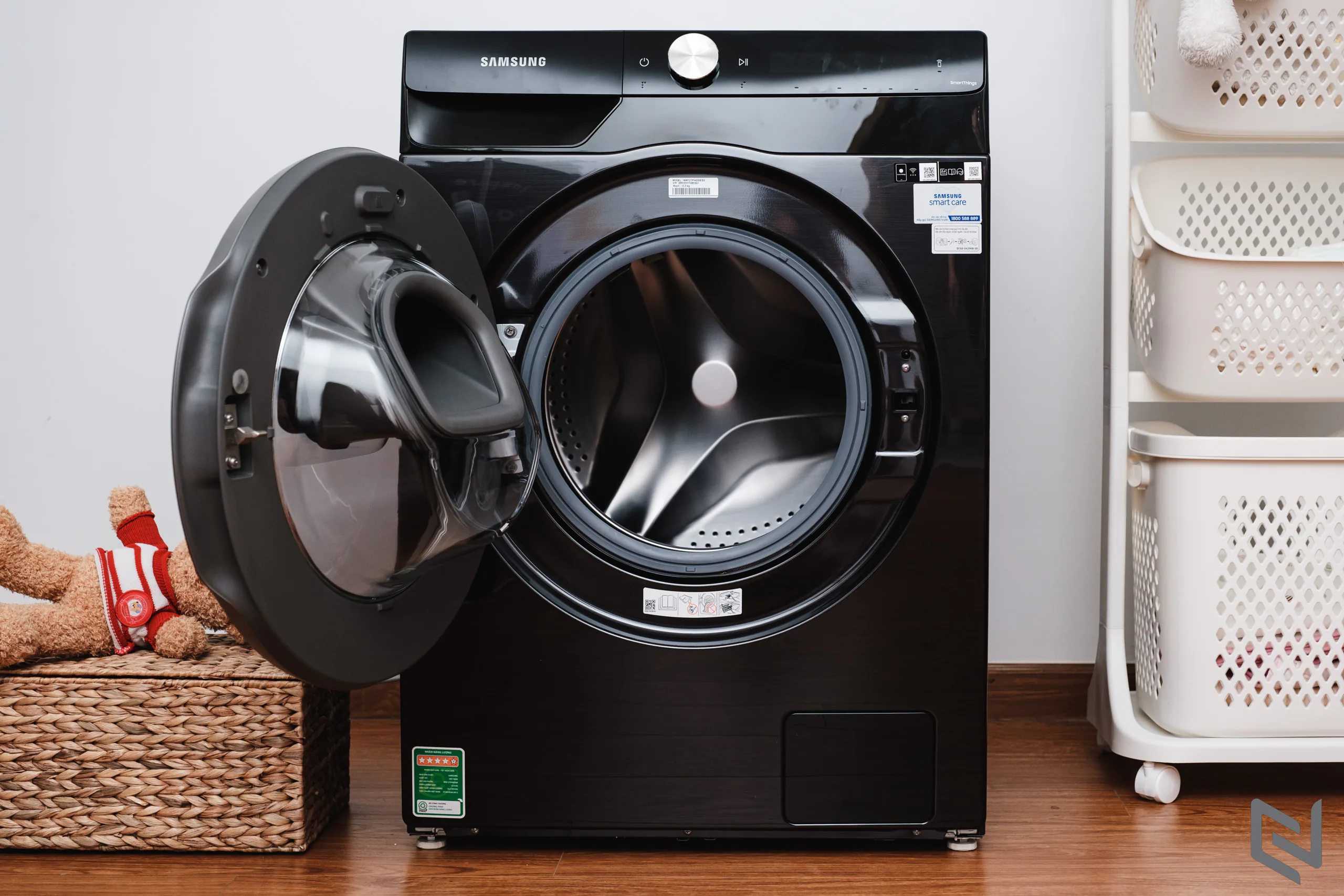 Đánh giá Máy giặt thông minh Samsung AI Ecobubble 12kg: Hoàn thiện cao cấp, nhiều công nghệ giúp giặt sạch và tiết kiệm hơn