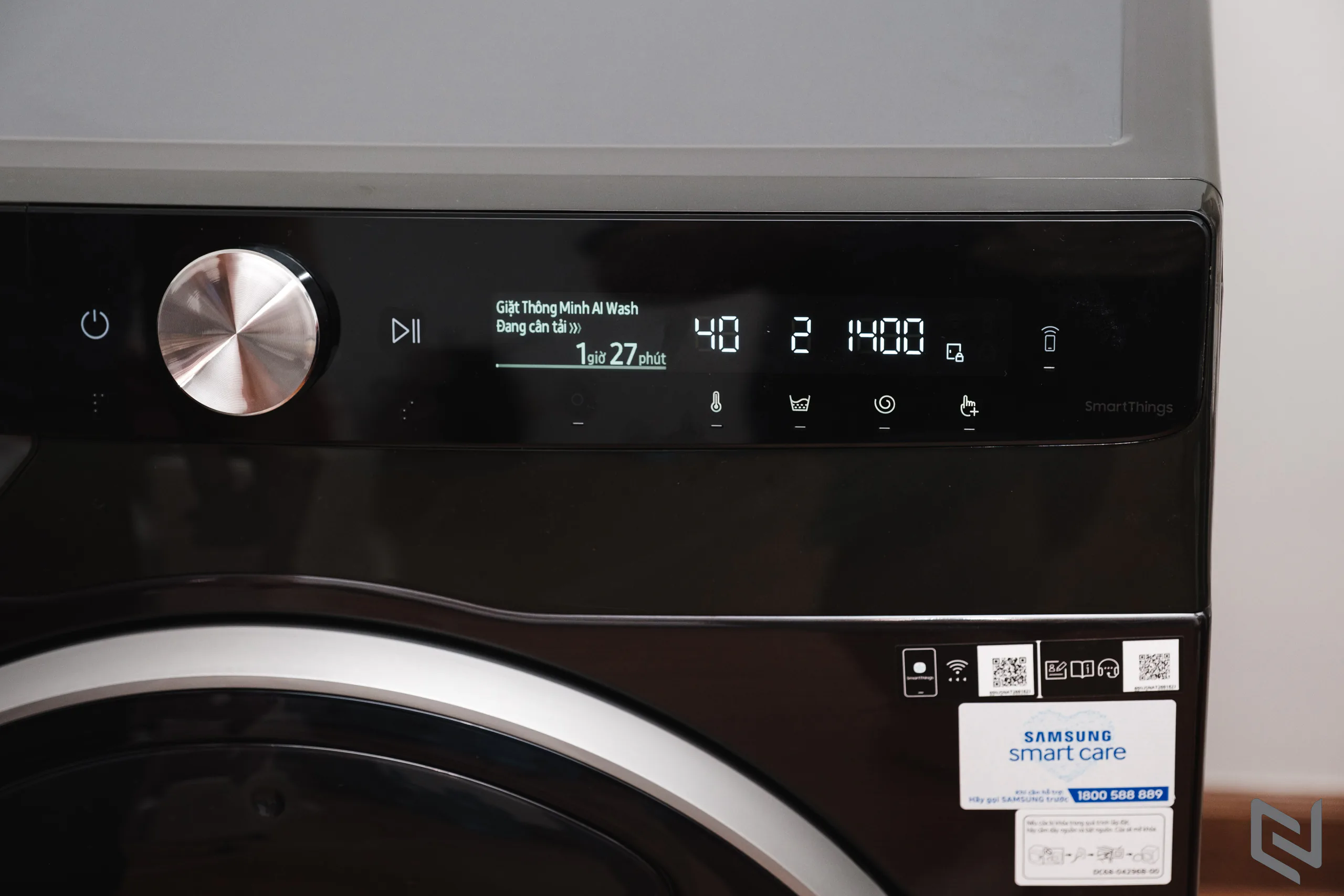Đánh giá Máy giặt thông minh Samsung AI Ecobubble 12kg: Hoàn thiện cao cấp, nhiều công nghệ giúp giặt sạch và tiết kiệm hơn