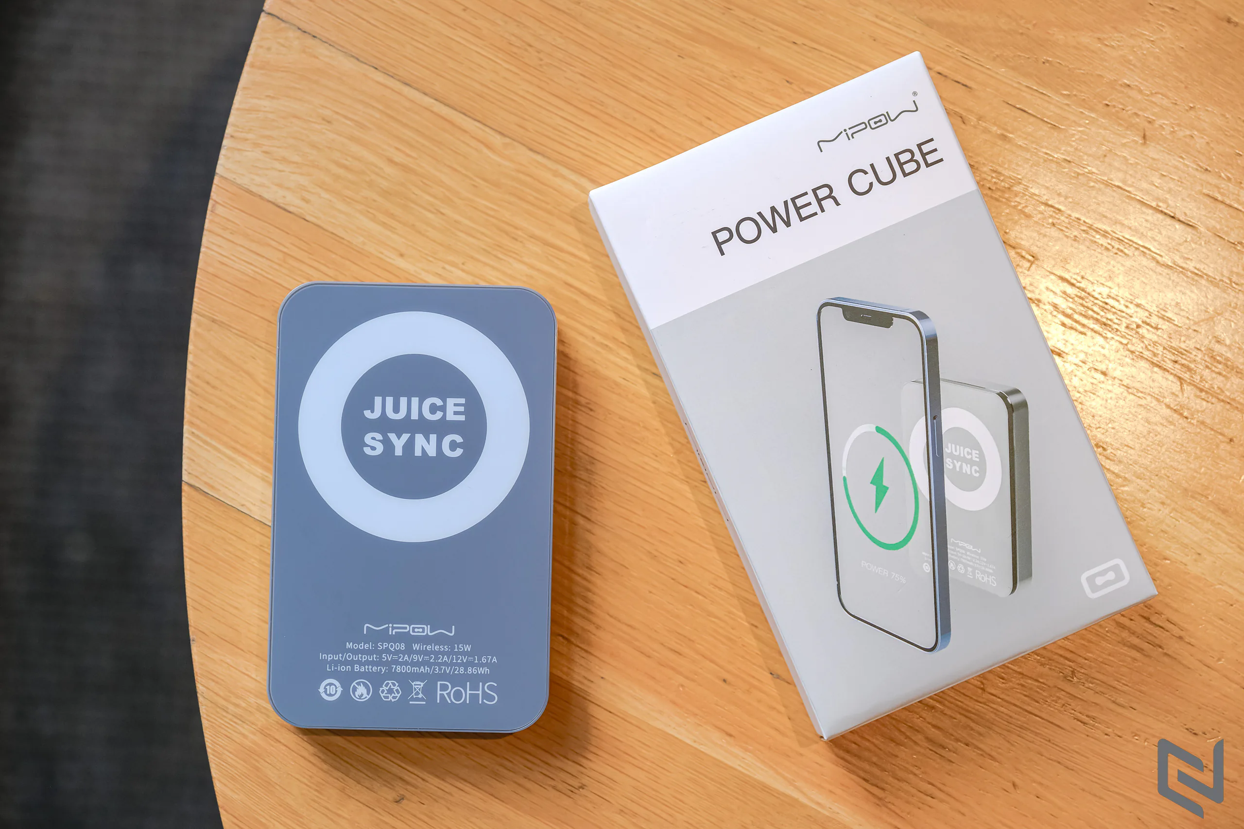 Trên tay sạc dự phòng Magsafe 15W Mipow Power Cube 8000mAh cho iPhone