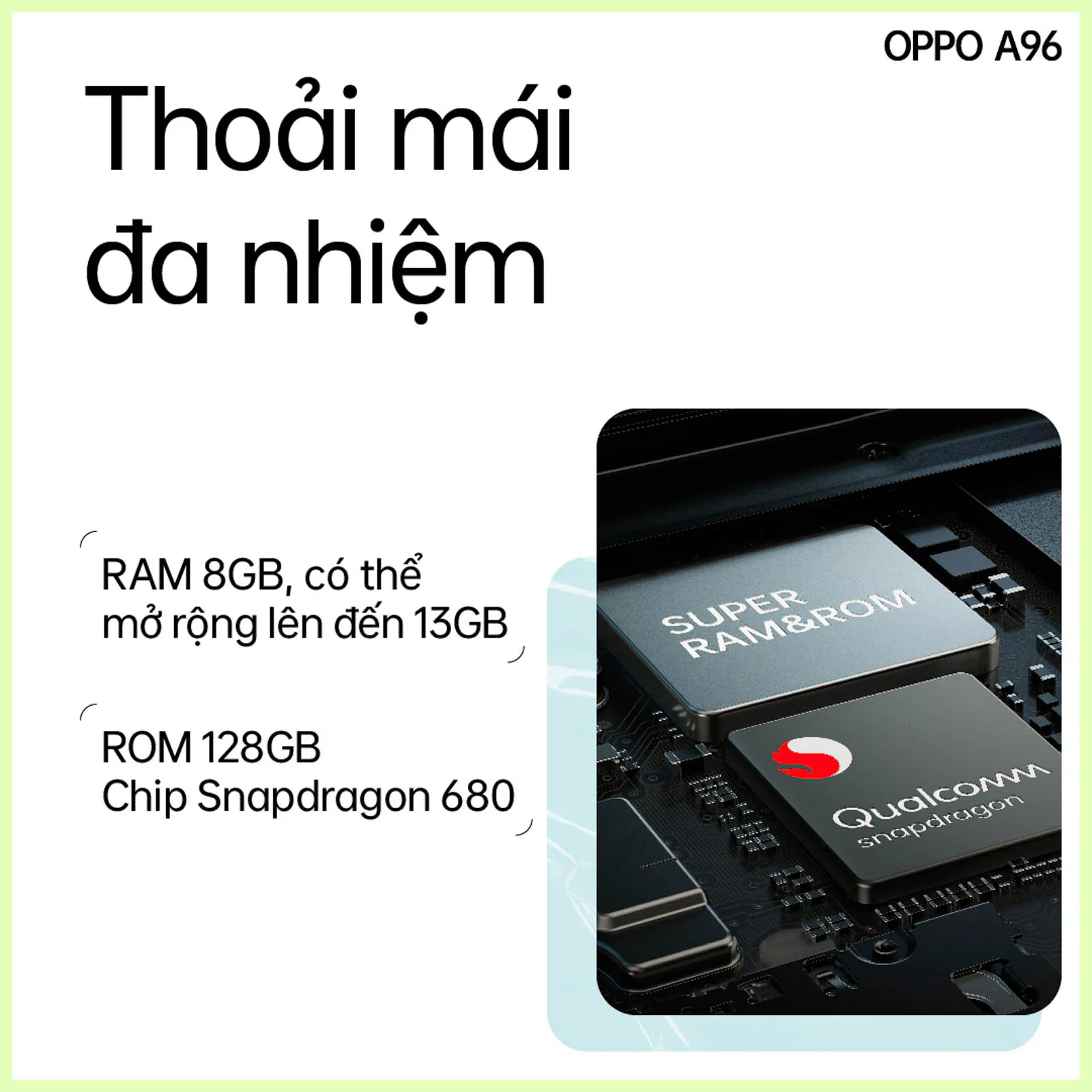OPPO ra mắt A96 và A57: Thiết kế thời thượng, sạc nhanh nhất trong phân khúc