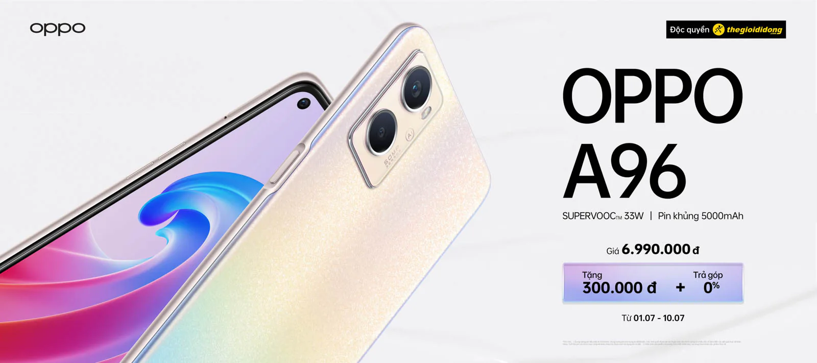 OPPO ra mắt A96 và A57: Thiết kế thời thượng, sạc nhanh nhất trong phân khúc