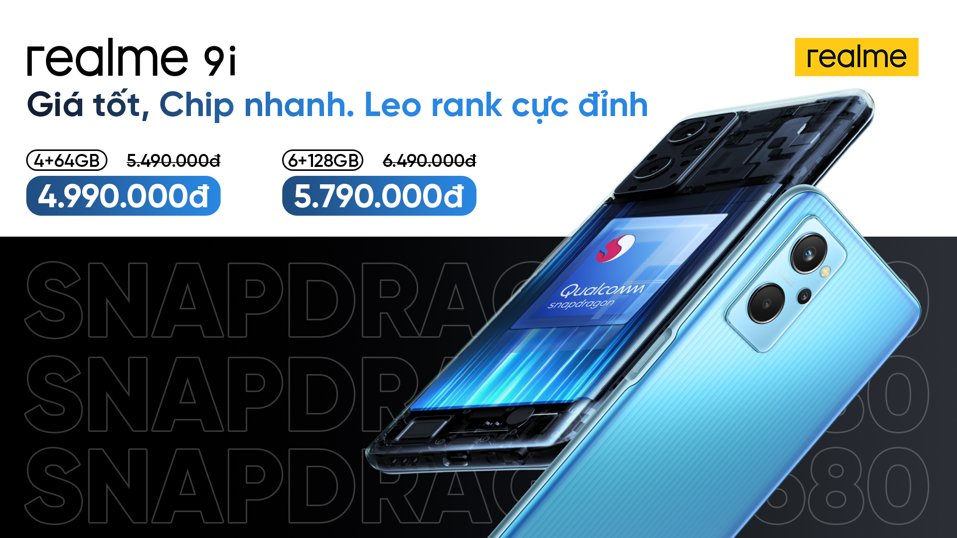 Tung deal ăn mừng realme C35 đạt top một trong những smartphone bán chạy nhất Đông Nam Á, realme giảm giá đồng loạt cho realme C21Y và realme 9i