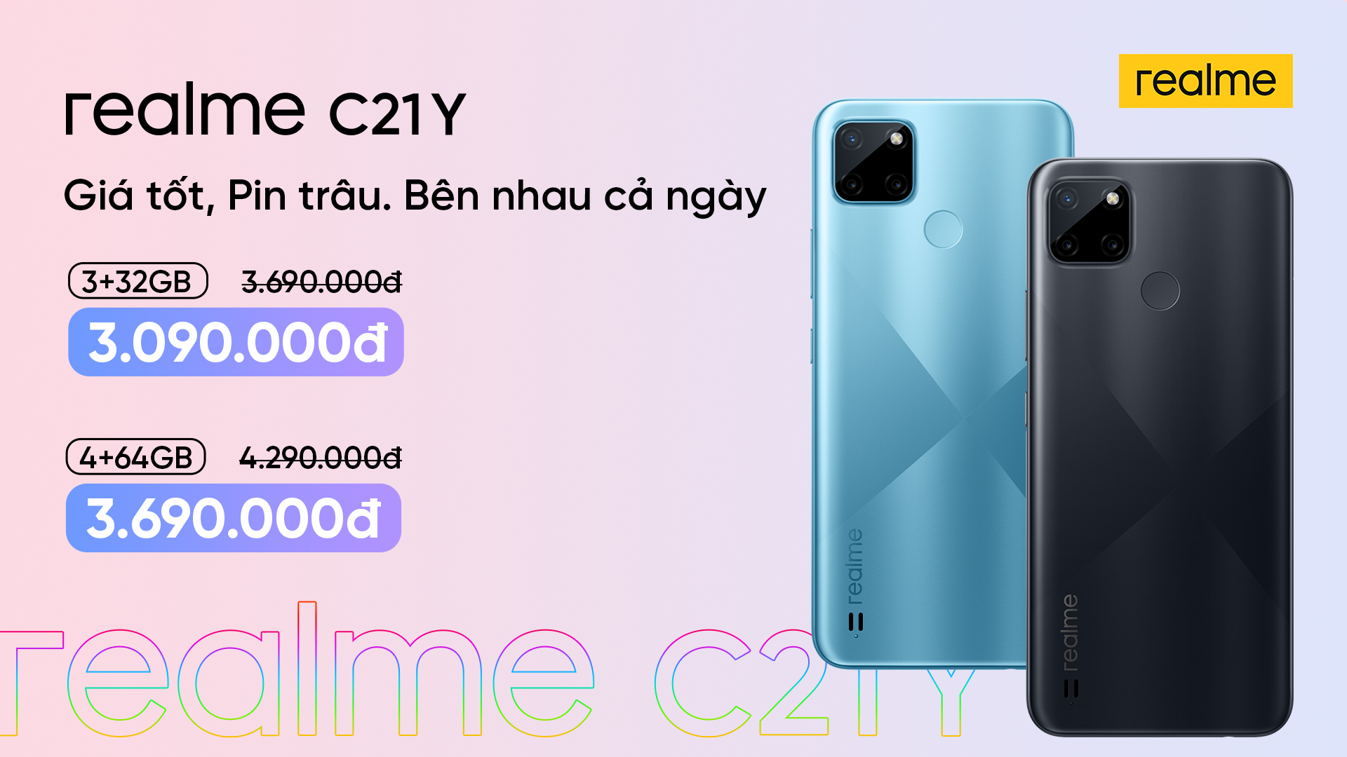 Tung deal ăn mừng realme C35 đạt top một trong những smartphone bán chạy nhất Đông Nam Á, realme giảm giá đồng loạt cho realme C21Y và realme 9i