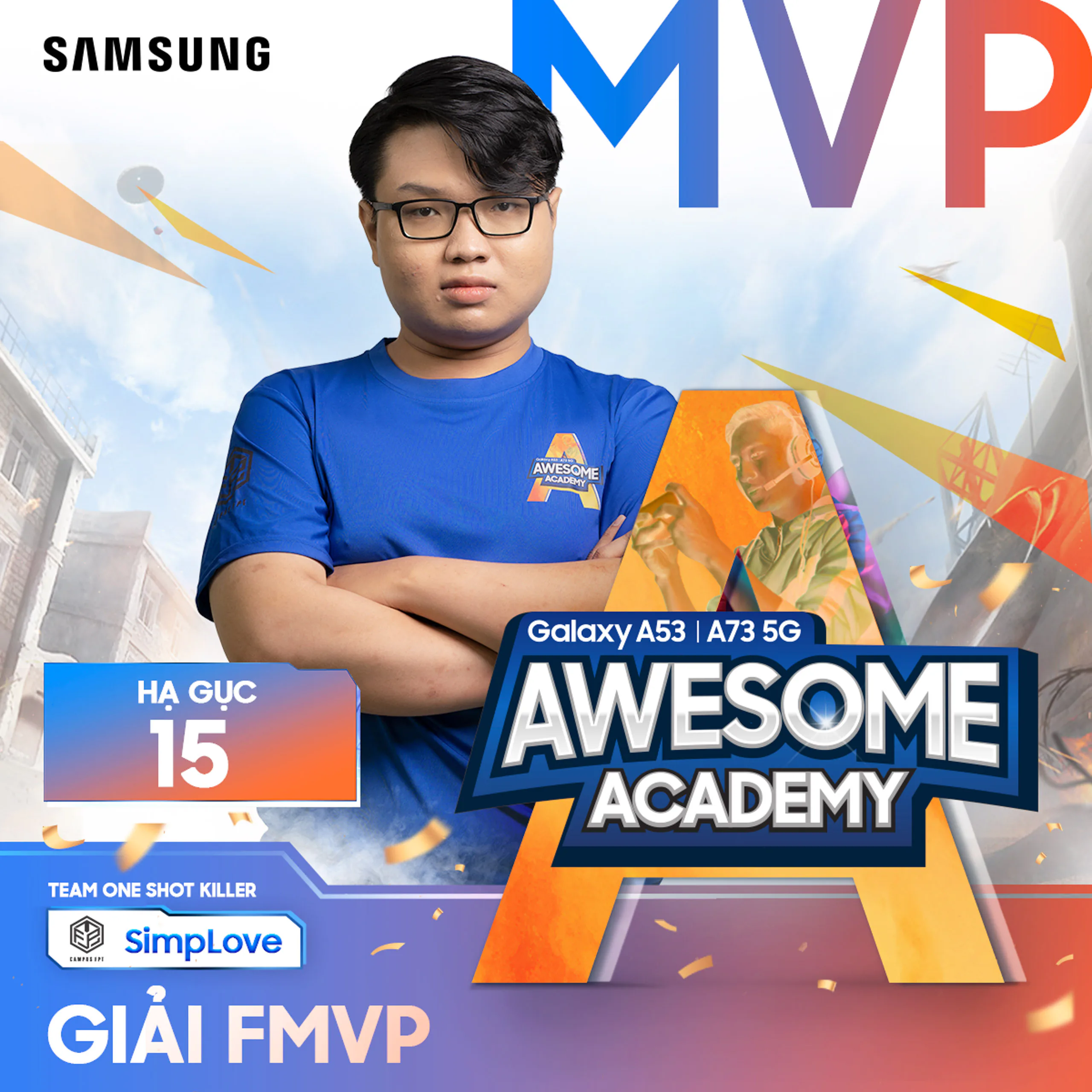 Samsung Awesome Academy vinh danh “chiến thần” One Shot Killer