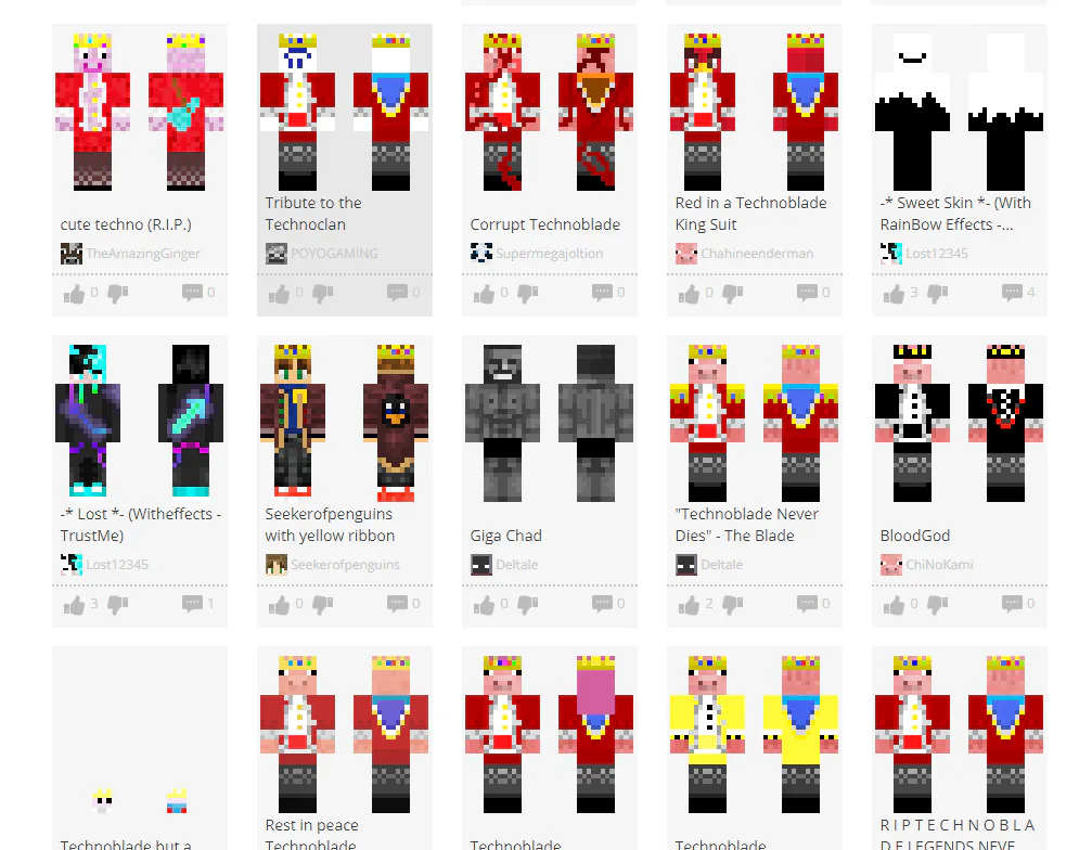 Hướng dẫn cách tải và sử dụng skin Technoblade trong Minecraft