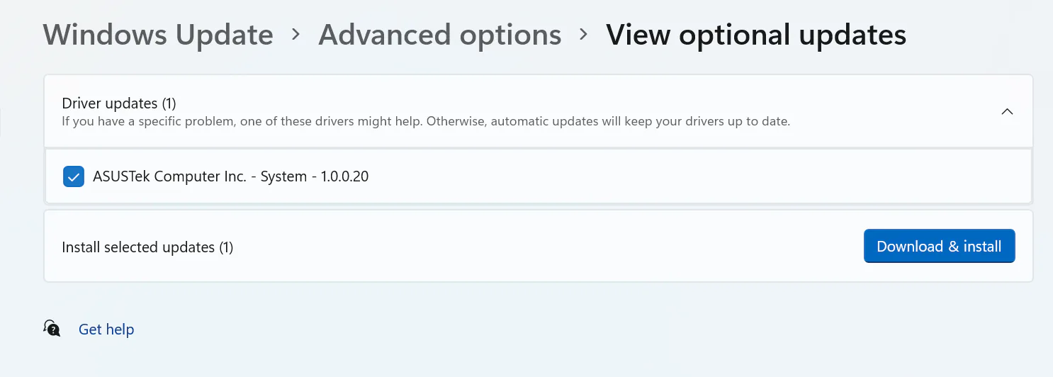 Hướng dẫn cách cập nhật driver trên hệ điều hành Windows 11