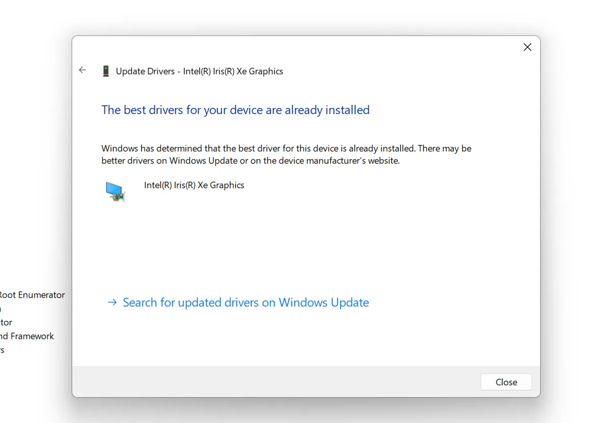 Hướng dẫn cách cập nhật driver trên hệ điều hành Windows 11
