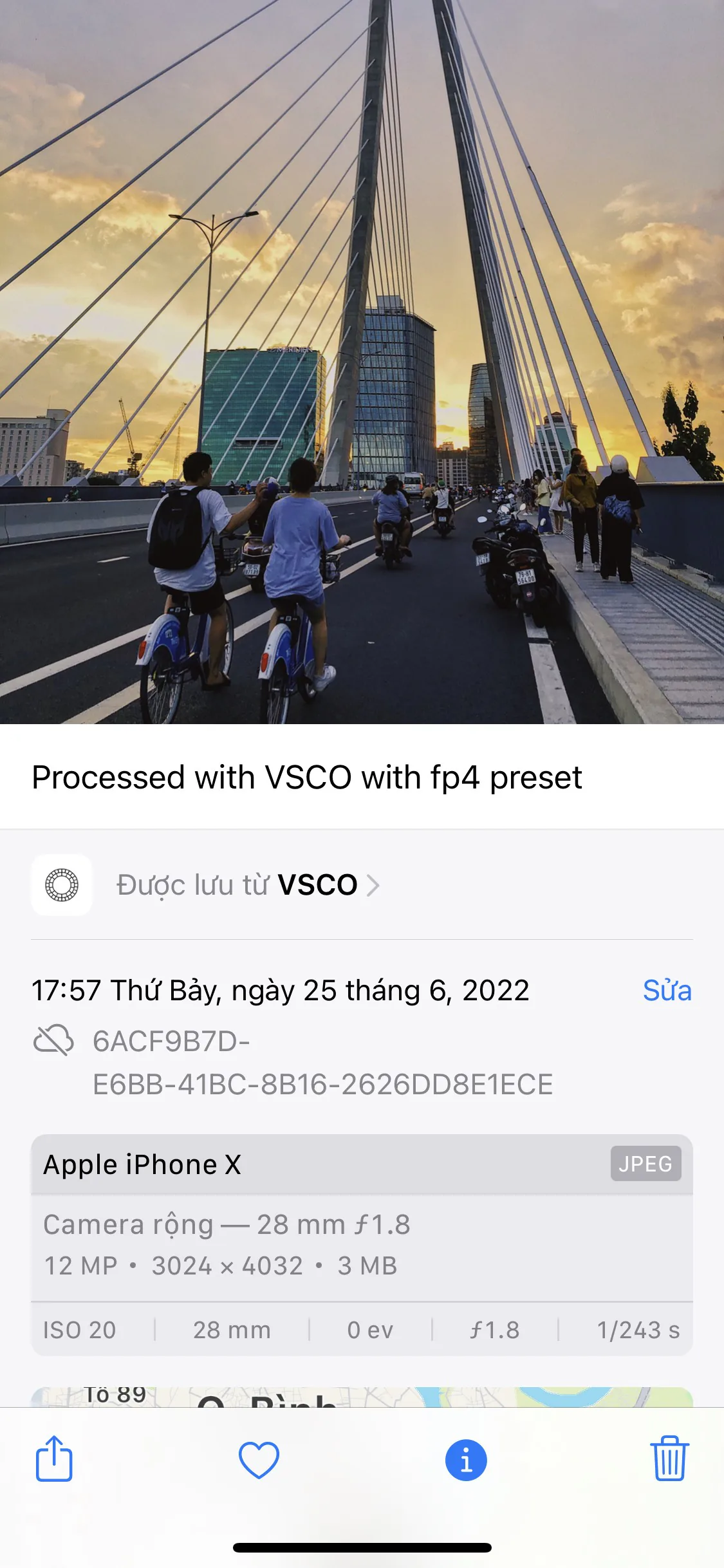 Hướng dẫn xem độ phân giải hình ảnh trên iPhone