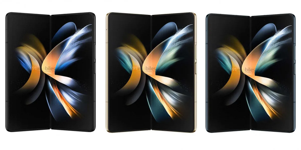 Xuất hiện loạt ảnh render chính thức đầu tiên của Galaxy Z Fold4 và Z Flip4