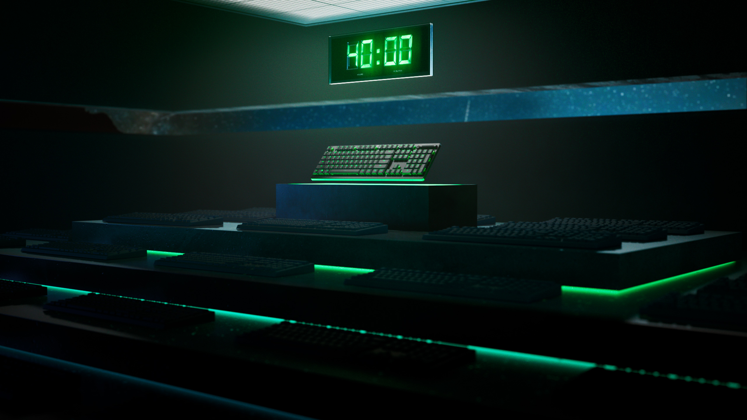 Razer ra mắt bàn phím Deathstalker V2, phím low-profile quang học, công nghệ không dây Razer HyperSpeed và nút phím khắc laser