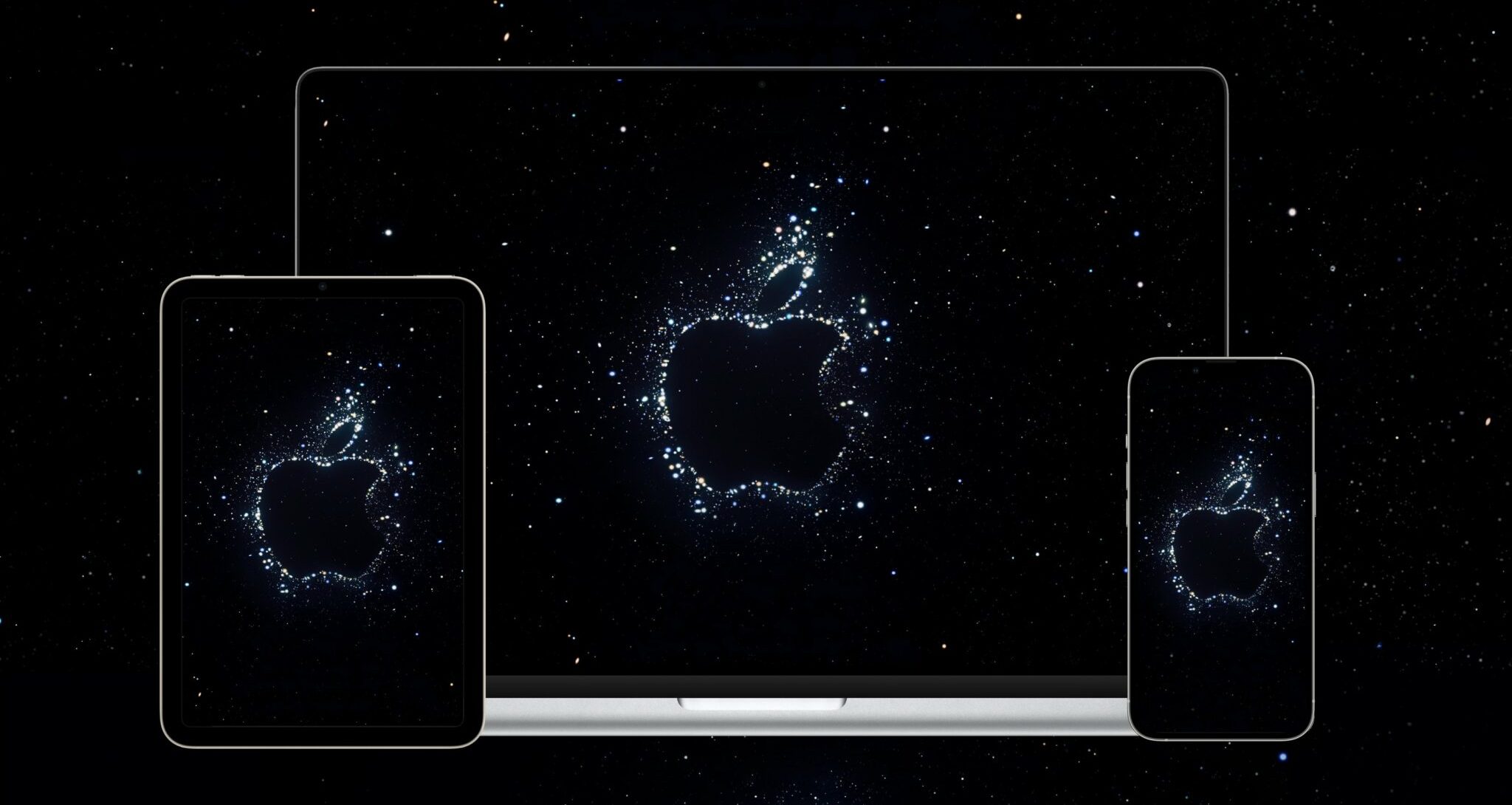Hình nền iPhone, iPad và MacBook chất lượng cao từ thư mời sự kiện Far Out của Apple