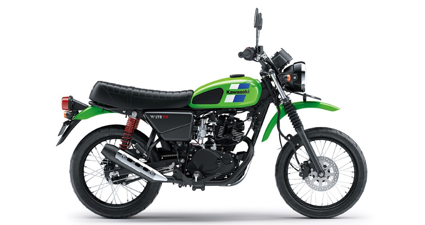 Kawasaki W175 lột xác với giá từ 2,310 USD