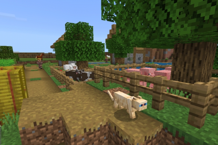 Cách tìm một ngôi làng trong game Minecraft