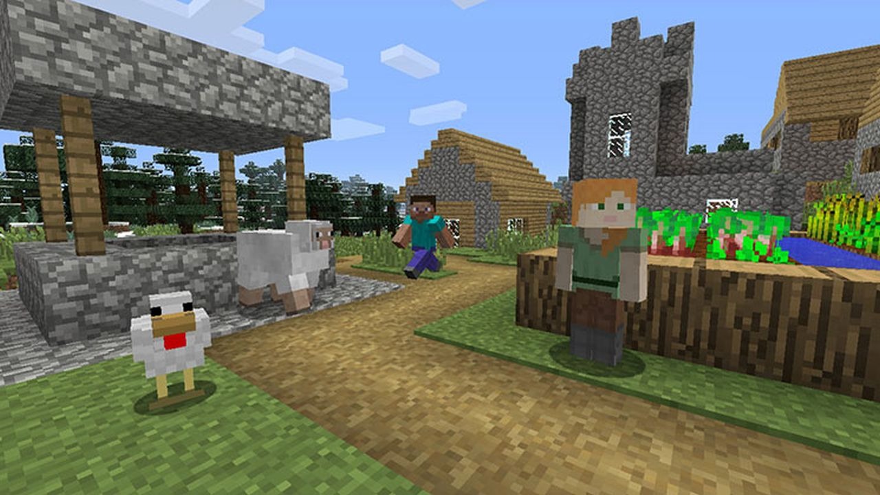 Cách tìm một ngôi làng trong game Minecraft