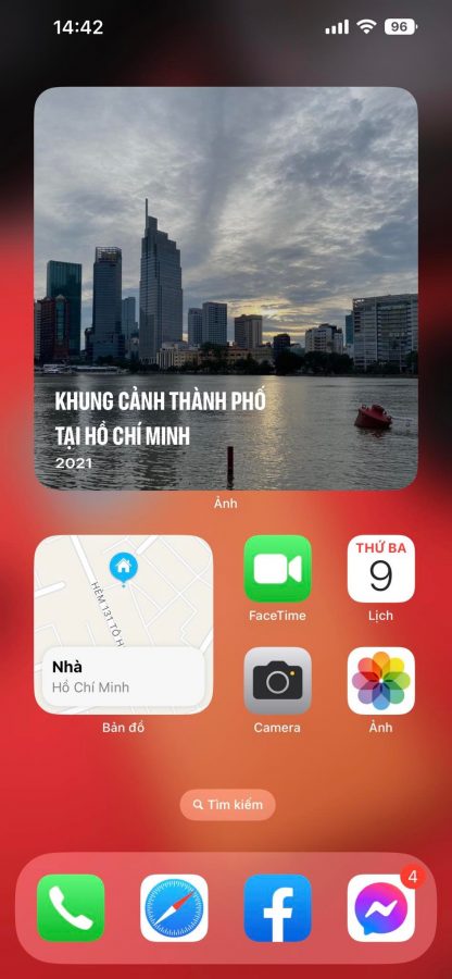 Hướng dẫn hiển thị phần trăm pin trên iOS 16