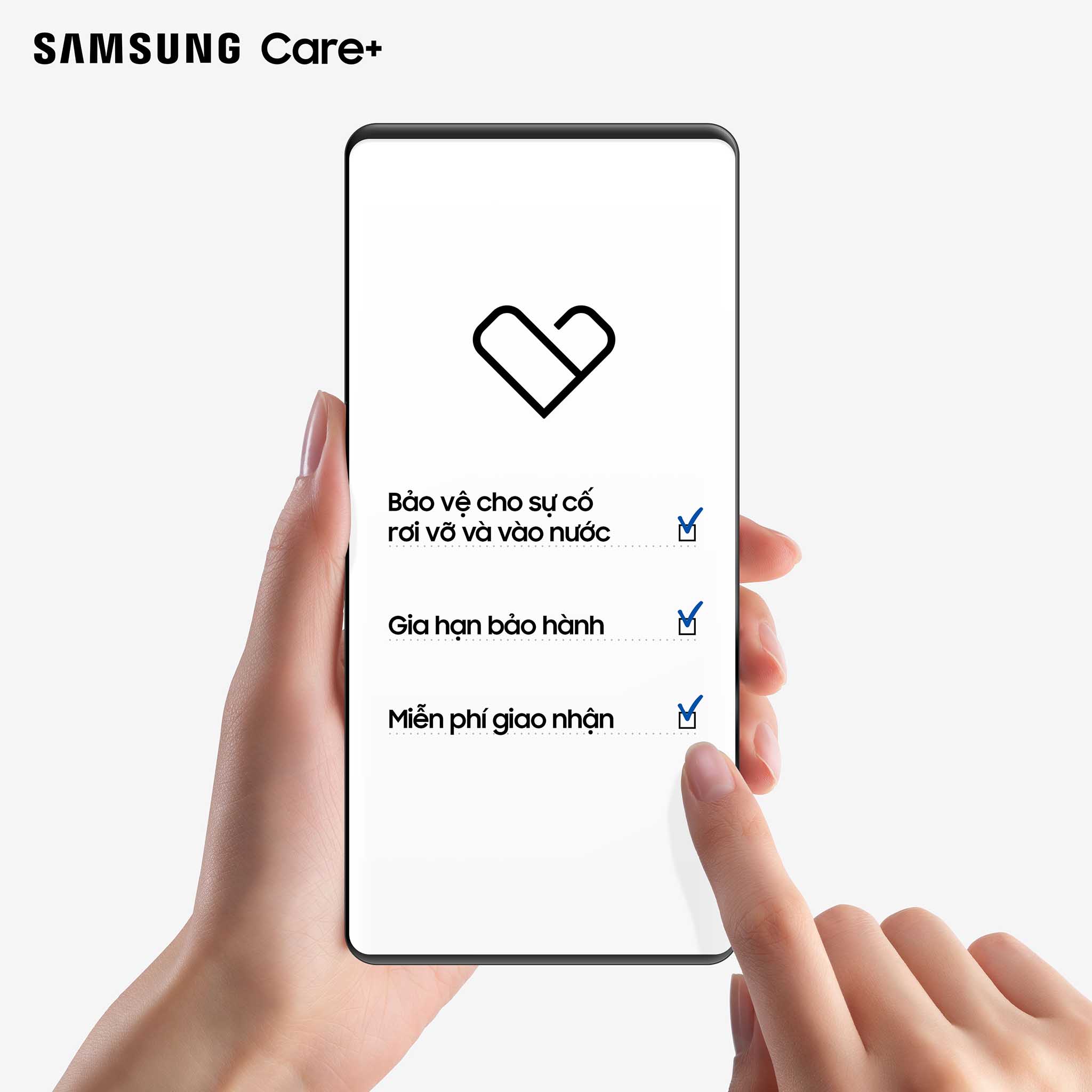 Samsung chính thức bổ sung thêm lựa chọn gói bảo hành cho dịch vụ Samsung Care+