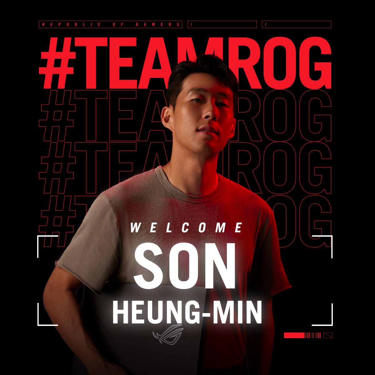 Son Heung-min trở thành đối tác thương hiệu chính thức của Team ROG