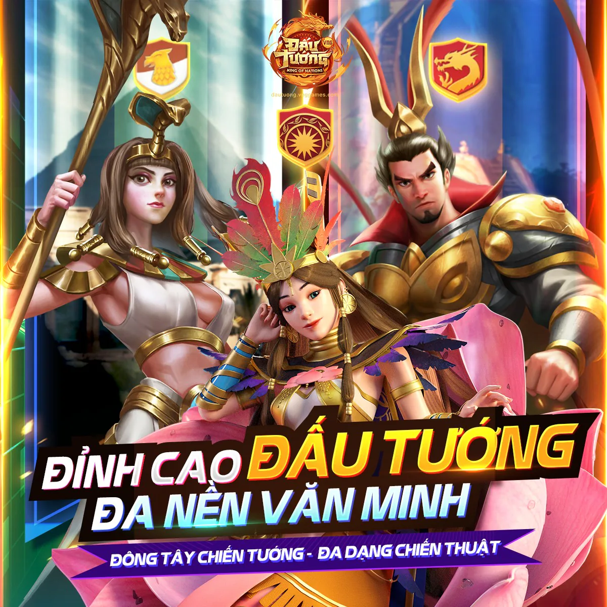 Nhận ngay Vipcode kèm Thần Tướng xịn miễn phí ngày ra mắt Đấu Tướng VNG