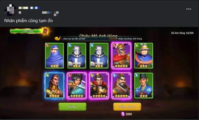 Chiến tích “vô tiền khoáng hậu” của cộng đồng game thủ Đấu Tướng VNG sau 1 ngày ra mắt