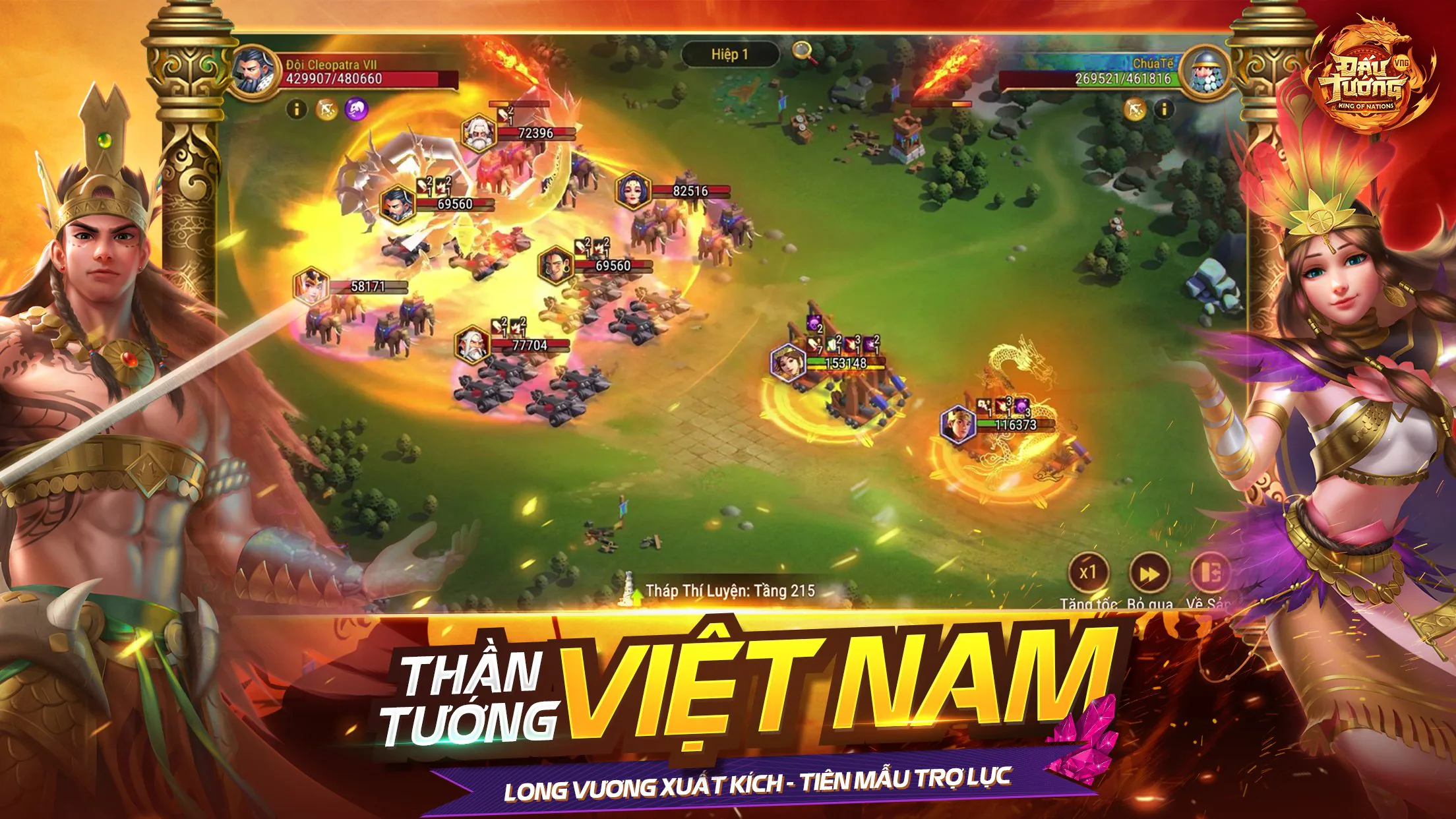 “Giải mã” sức hút từ tựa game chiến thuật đa nền văn minh Đấu Tướng VNG