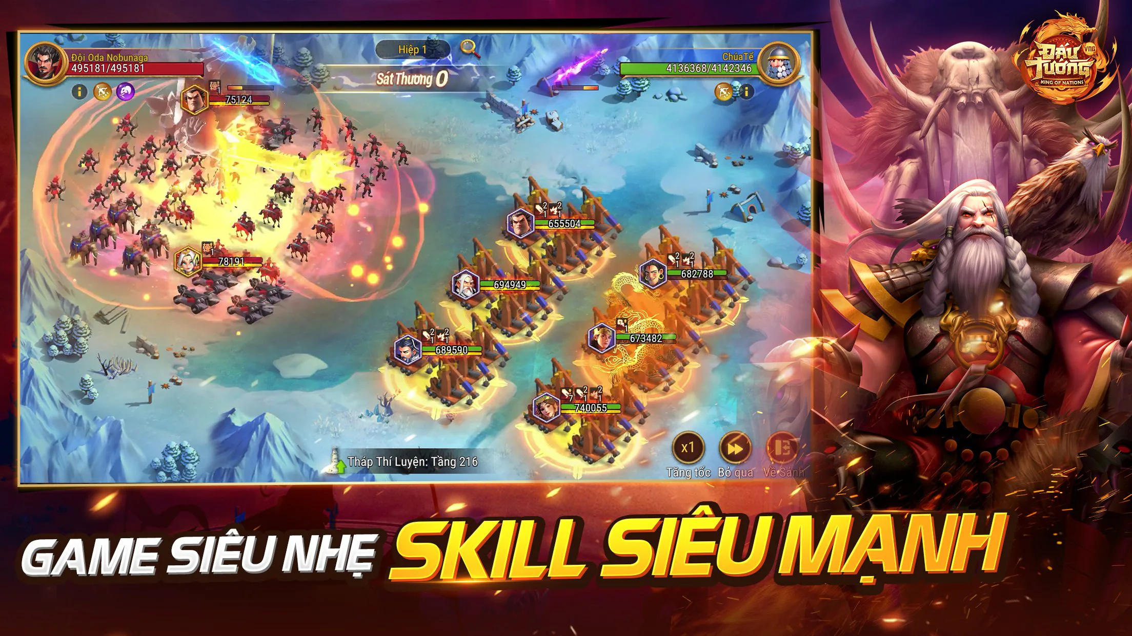 “Giải mã” sức hút từ tựa game chiến thuật đa nền văn minh Đấu Tướng VNG