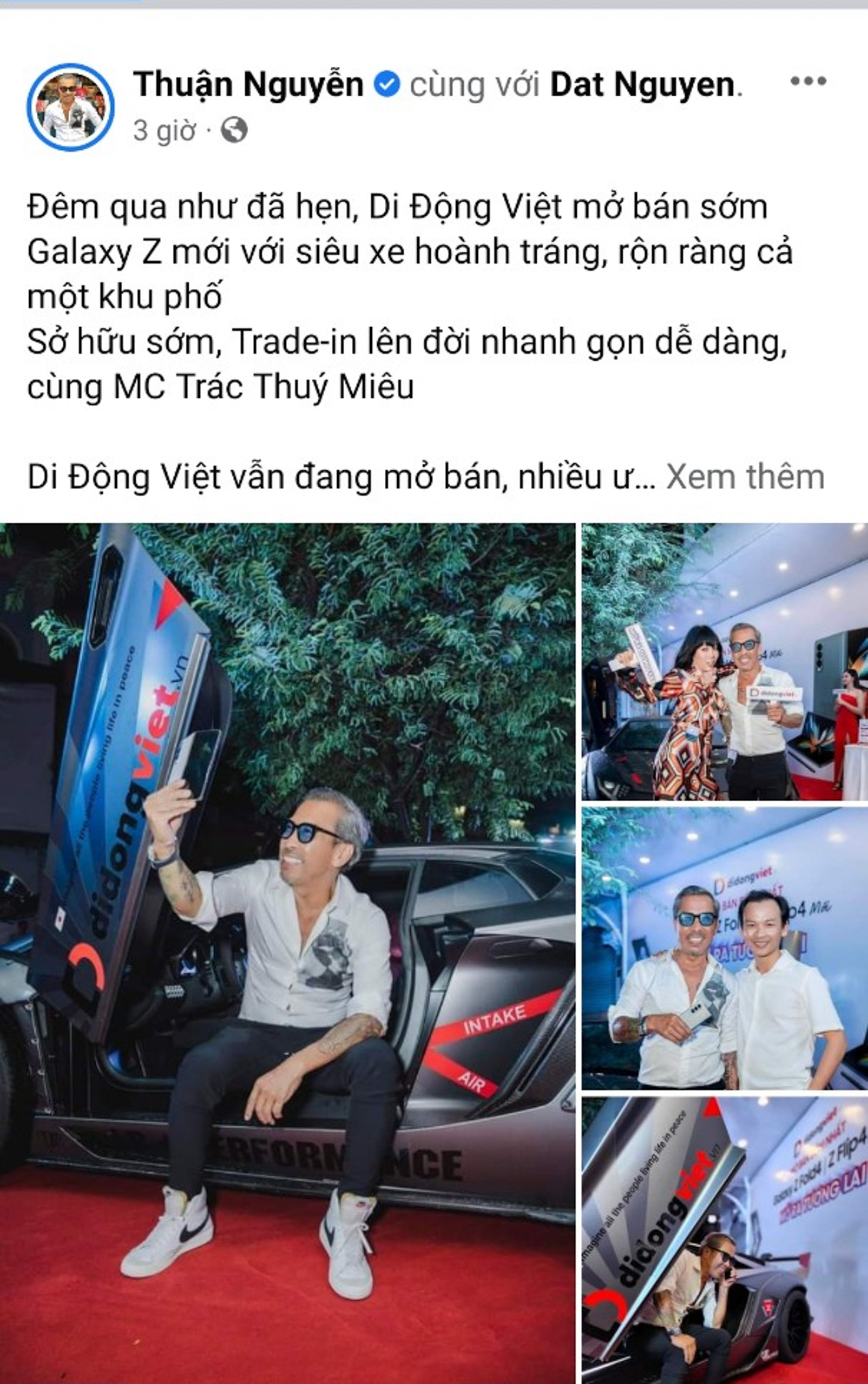 MC Trác Thuý Miêu, Trung Quân Idol, Stylist Thuận Nguyễn... chọn Trade-in lên đời Galaxy Z Fold4 và Z Flip4