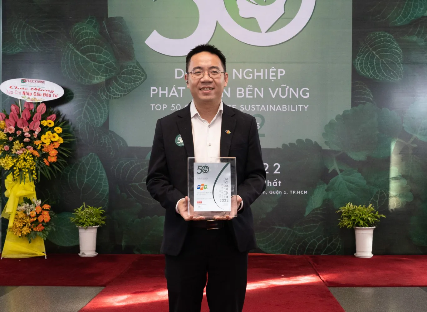 FPT được vinh danh top doanh nghiệp phát triển bền vững 2022