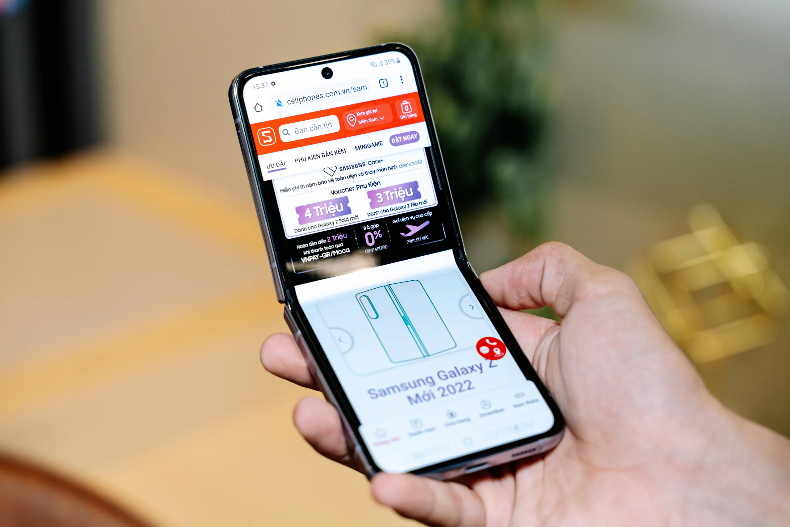 Gần 400 khách đặt trước Galaxy Z Fold4 & Flip4 tại CellphoneS khi vừa ra mắt