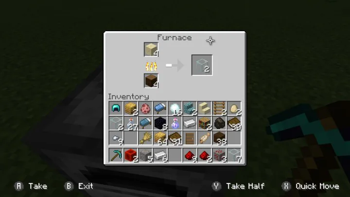 Hướng dẫn cách tạo kính trong game Minecraft
