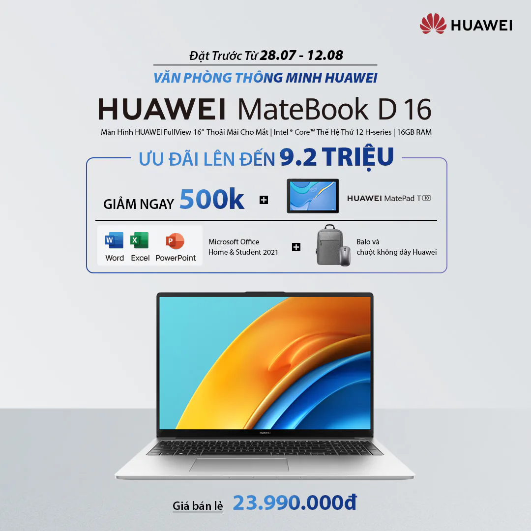 HUAWEI tung ngàn ưu đãi giảm khốc liệt đến 50% trong Ngày Hội Siêu Thương Hiệu 2022 trên Shopee