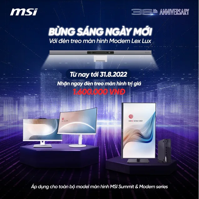 Loạt hoạt động ấn tượng Mừng kỷ niệm 36 năm thành lập của hãng phần cứng toàn cầu MSI