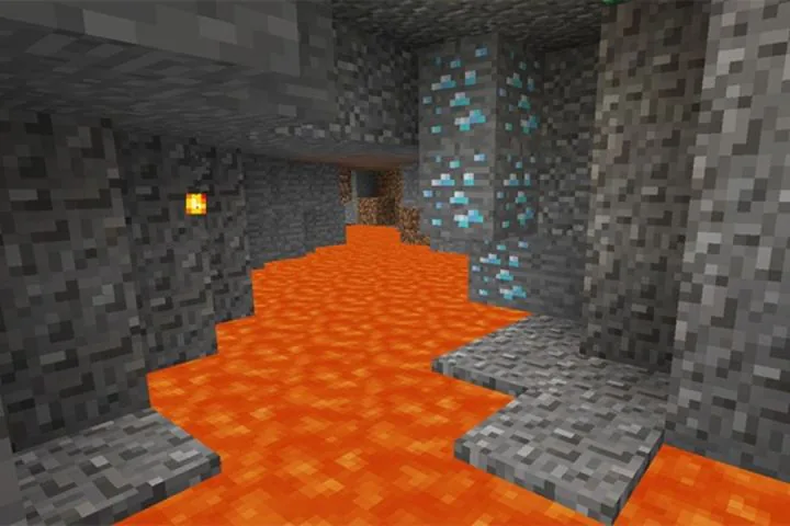 Hướng dẫn cách tìm kim cương trong game Minecraft