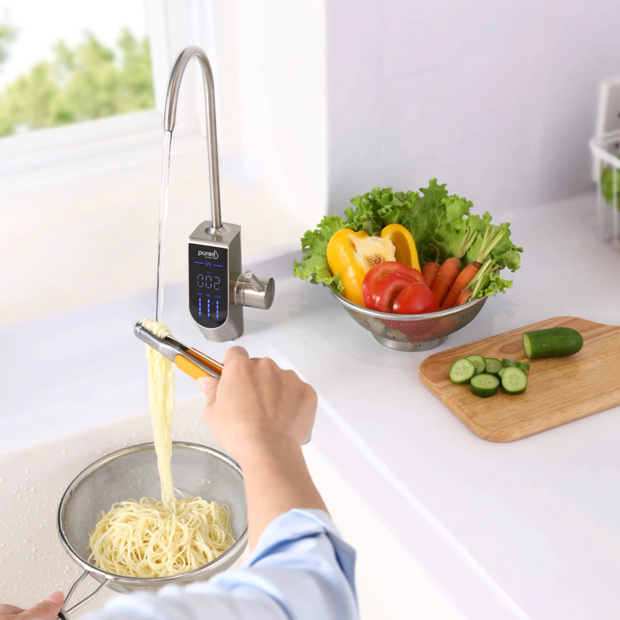 Unilever Pureit Việt Nam chính thức giới thiệu Siêu phẩm Pureit Delica UR5840 - Máy lọc nước Âm tủ bếp cao cấp với vòi điện tử UV diệt khuẩn thông minh đa nhiệm và hiệu năng vượt trội