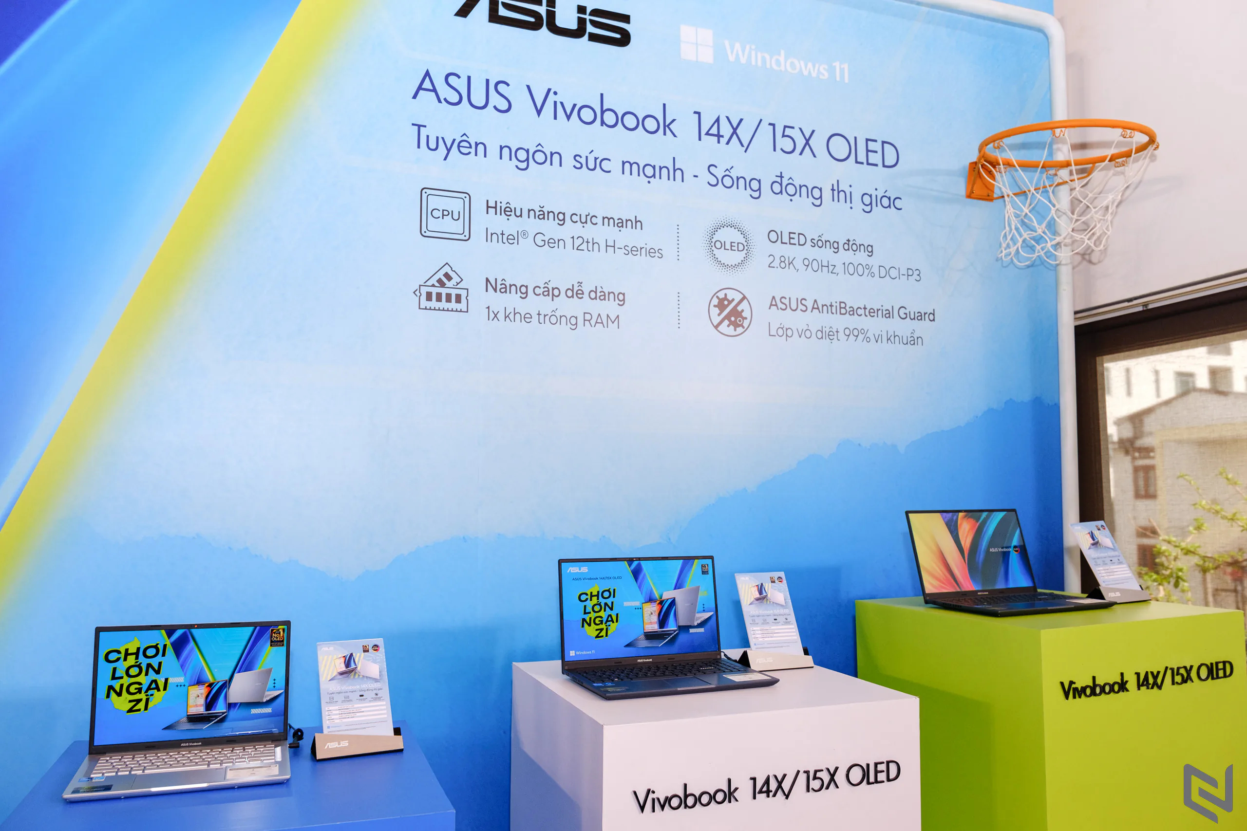 ASUS Việt Nam ra mắt Vivobook 14X/15X OLED - Laptop dành cho giới trẻ trang bị vi xử lí dòng hiệu năng cao