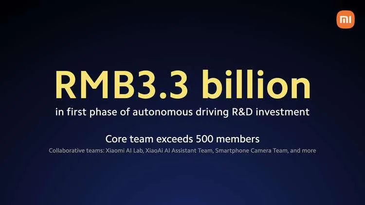 Lei Jun tiết lộ công nghệ thí điểm của Xiaomi trong lĩnh vực xe điện thông minh