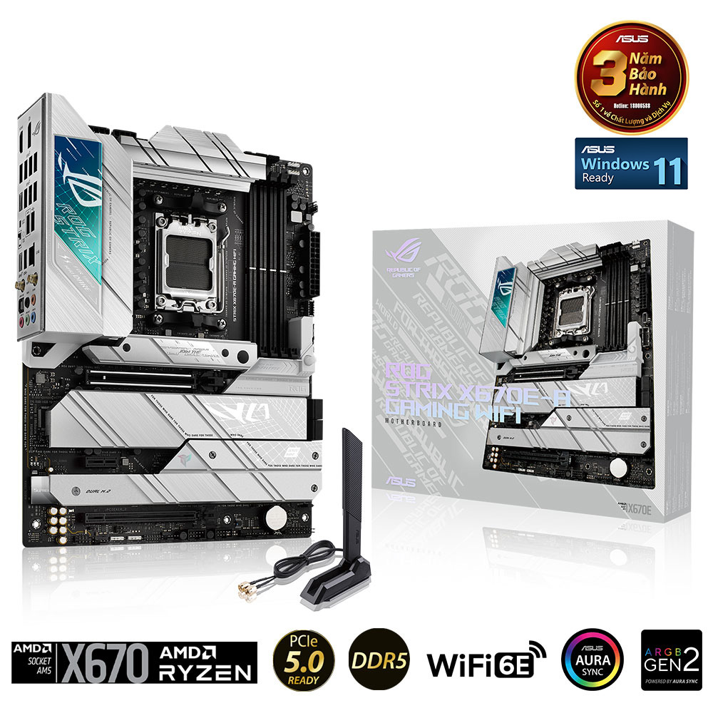 ASUS giới thiệu 5 bo mạch chủ AMD X670 mới: PCIe 5.0, DDR5, ASUS Q-Design,...