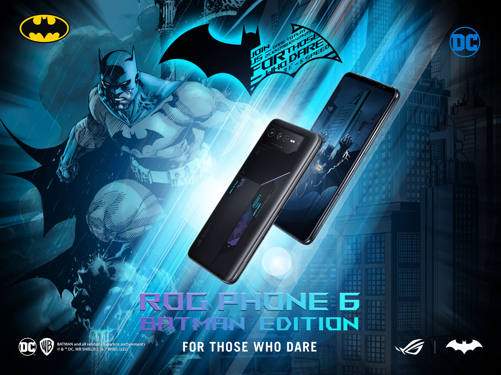 ASUS ROG công bố phiên bản ROG Phone 6 BATMAN độc quyền, sẽ bán ra tại Việt Nam