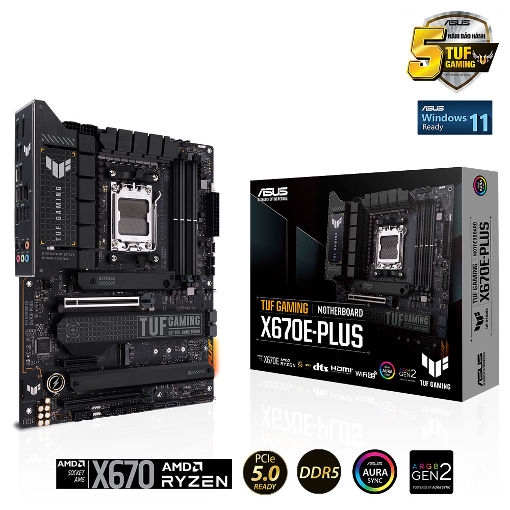 ASUS giới thiệu 5 bo mạch chủ AMD X670 mới: PCIe 5.0, DDR5, ASUS Q-Design,...
