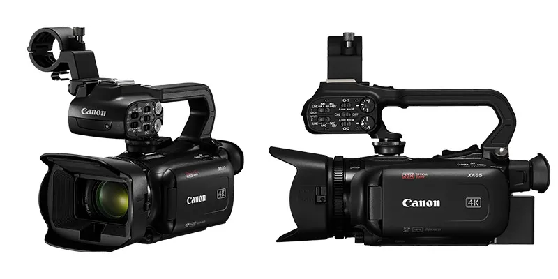 Canon ra mắt 2 máy quay chuyên nghiệp XA65 /XA60 nhỏ gọn và XA751/XA70