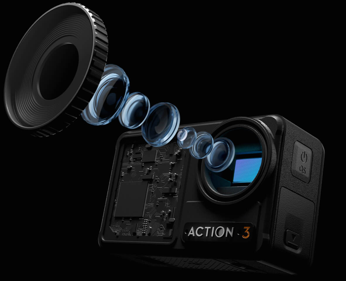 DJI Osmo Action 3 ra mắt với cảm biến 1/1.7-inch, quay 4K120fps cùng các tính năng khác