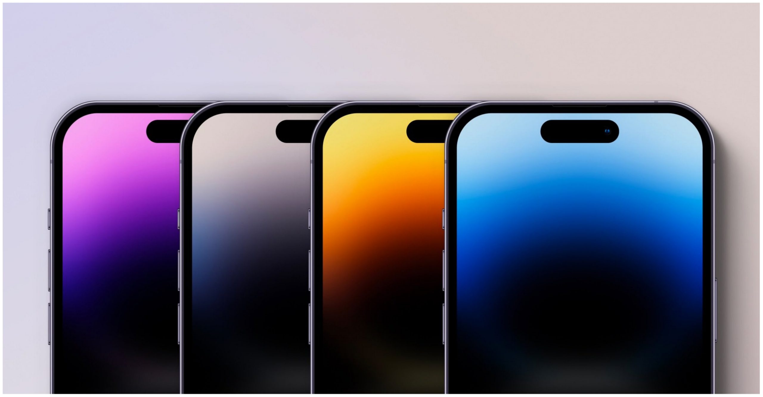 Hình nền iPhone 14 đẹp và chất lượng cao hiệu ứng gradient