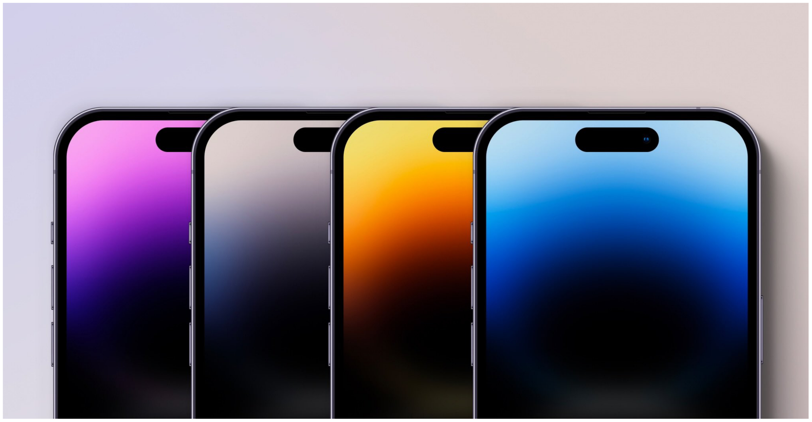 Hình nền iPhone 14 đẹp và chất lượng cao hiệu ứng gradient